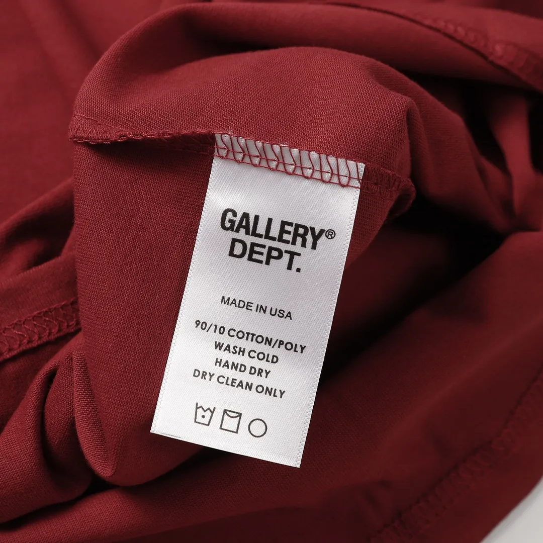 GALLERY.DEPT new summer short-sleeved model number: D3175#P106 color: purple apricot red code number: S M L XL
